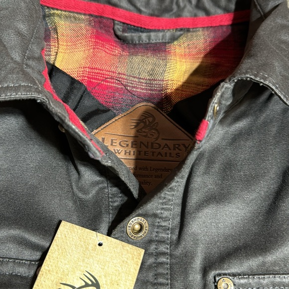 Legendary Whitetails Journeyman  Flannel Lined Shirt Jacket nwt - Picture 6 of 7
